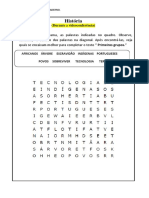 Apontamento 3º Ano História Encontre No Diagrama... 09.03.2021