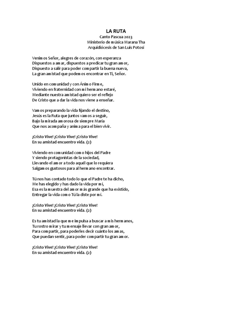 Image Result For El Paso Del Can Letra La Radio Musica