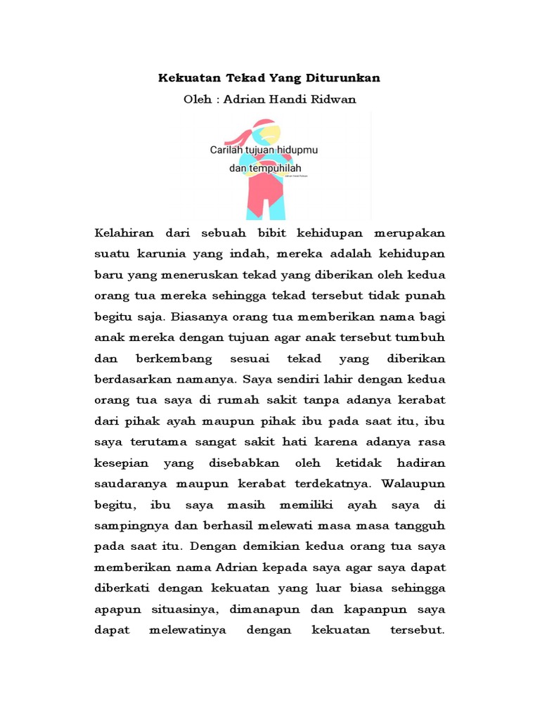 Kekuatan Nama dan Makna Kelahiran | PDF