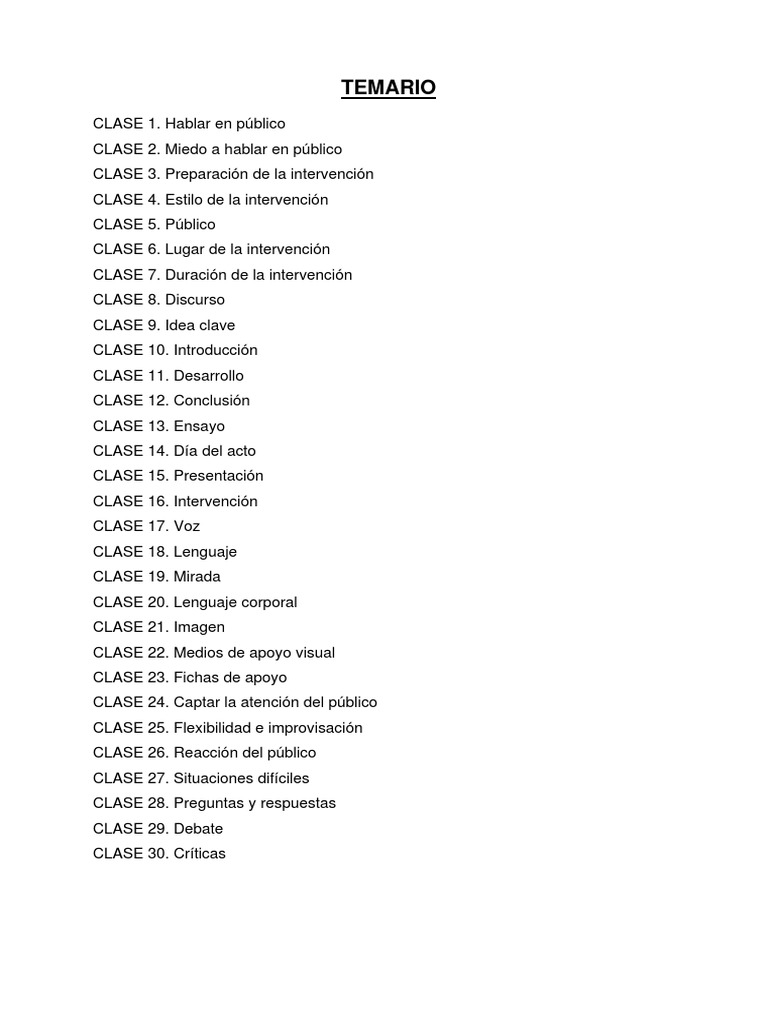 Como Hablar En Publico Pdf Pdf Hablar En Público Temor