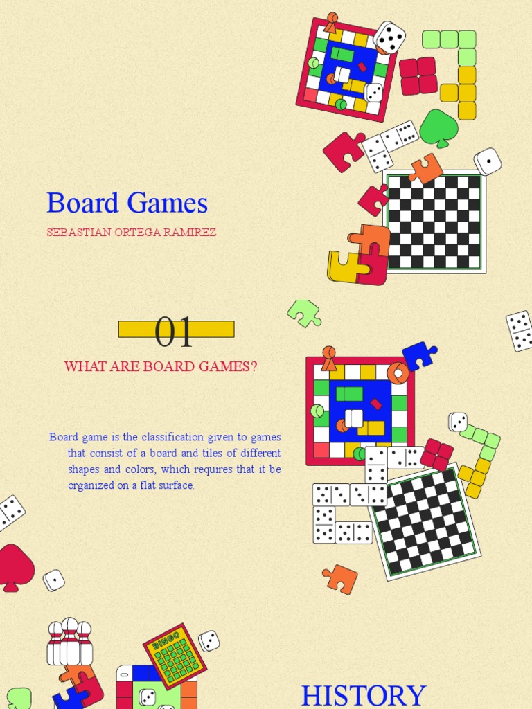 History and Influence of Board Games Thesis by Slidesgo PDF
