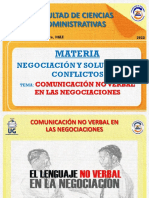 4.1. Comunicación No Verbal en Las Negociaciones PDF