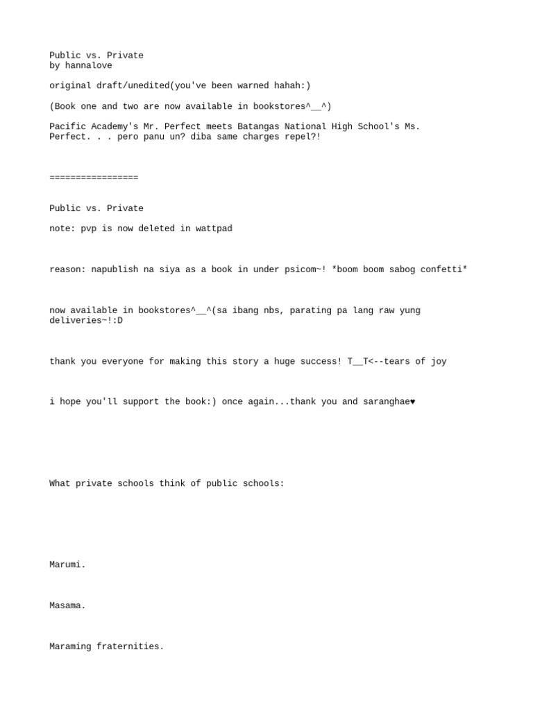 Public vs private pdf