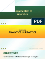 Fundamentals of Analytics in Practice /TITLE