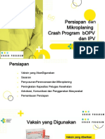 Persiapan Pelaksanaan Program Polio