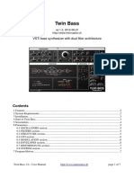 User Manual TwinBass v1 2