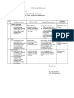 Jurnal Mengajar Kelas 5 Semester 1 - Tema 2