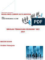 MSDM Analisis, Rekrutmen & Seleksi PDF