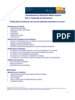 Pautas Evaluacion Material Educativo