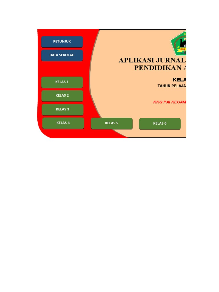 Jurnal Mengajar PAI Kelas 1-6 2021/2022 | PDF