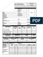 Formulir Lamaran Kerja