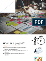 Introduction To Projects & Project Management