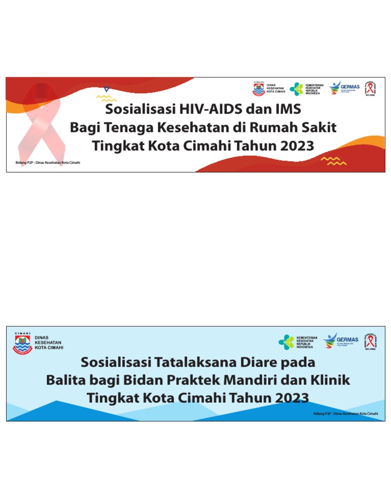 Spanduk Hiv Dan Diare PDF | PDF
