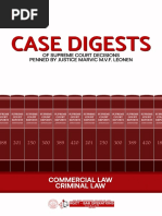 San Beda Chair Cases (2021) - 06. Criminal Law