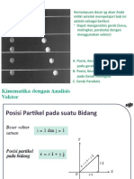 Bab 1 Kinematika Dengan Analisis Vektor - SMA Fisika XI (WWW - Defantri.com)