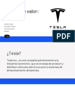 Cadena de Valor Tesla