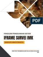 Panduan - Penggunaan - Iframe IMK - Kabupaten