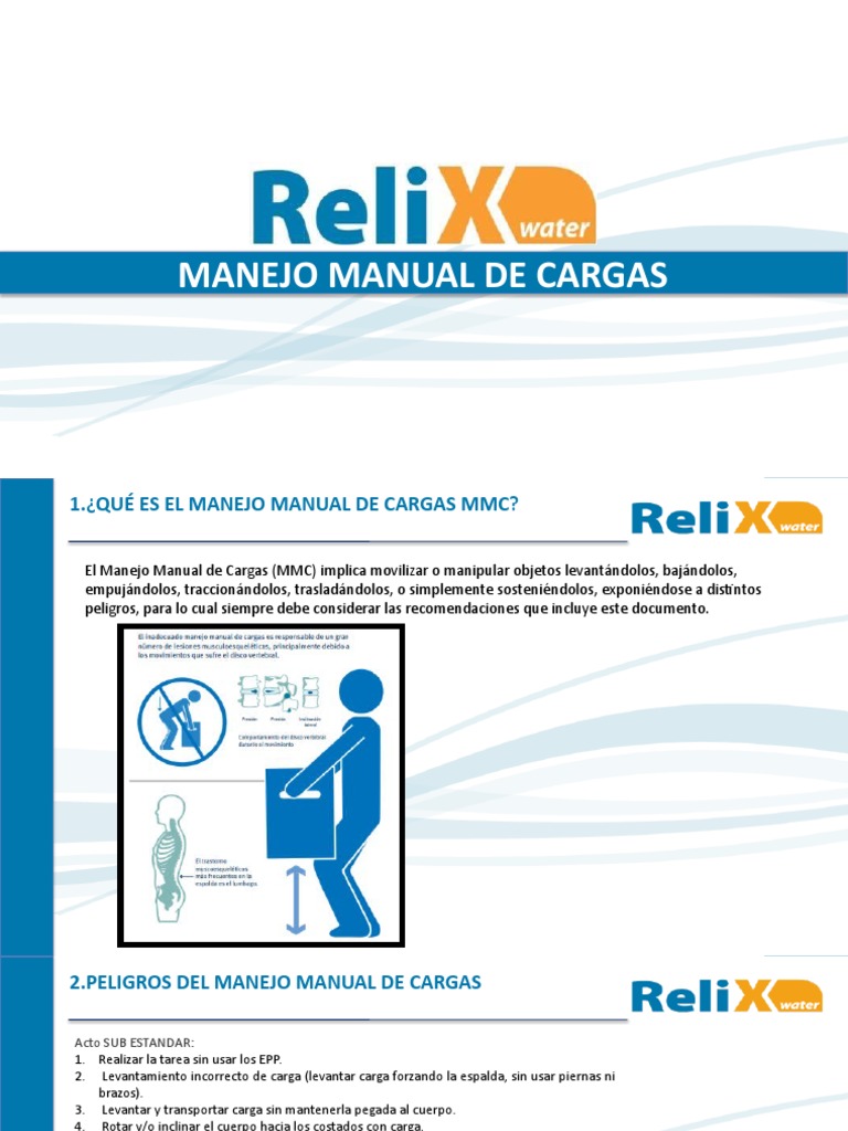 Protocolo de Manejo Manual de Cargas | PDF