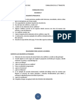 Cuestionario de Formación Cívica y Ética Segundo Trimestre 2022-2023