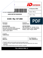 COD: Rp.137.068: AWB IDE702198492029