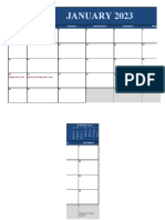 2023 Calendar Planner Malaysia Excel 01