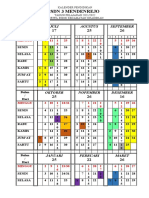 Kalender Pendidikan SDN 5 2021