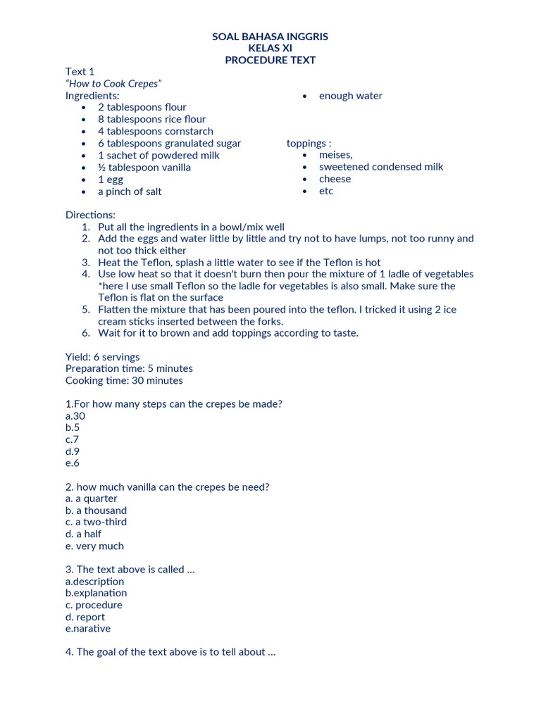 Instructions for Burning a CD and Changing Engine Oil A Comparison of
