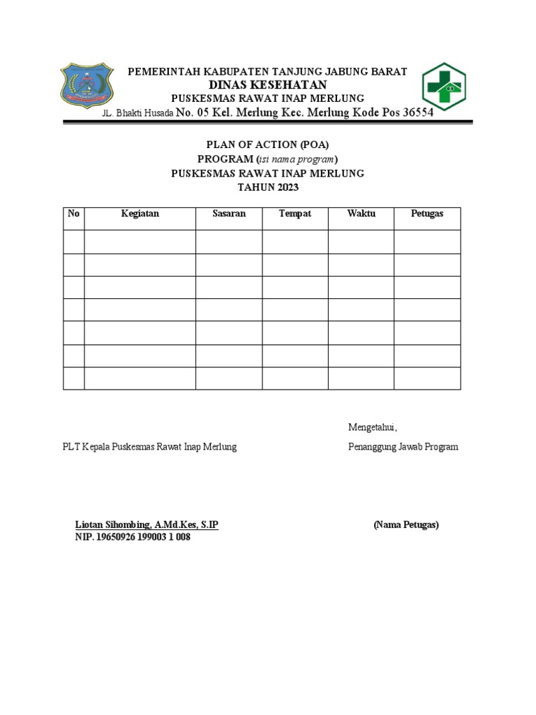 Contoh POA | PDF