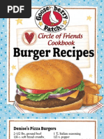 Download 25 Burger Recipes by Gooseberry Patch by Gooseberry Patch SN63029259 doc pdf