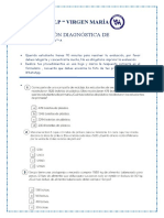 Querido Estudiante Tienes 90 Minutos para Resolver Tu Evaluación