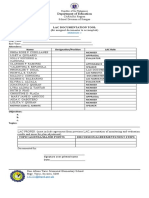 Annex D Lac Documentation Tool