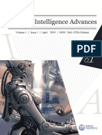 Artificial Intelligence Advances - Vol.1, Iss.1 April 2019