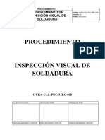 Procedimiento de Inspeccion Visual - Ok PDF