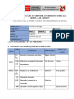 Ruta de Semanas de Gestión