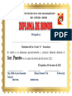 Modelo Diploma 1