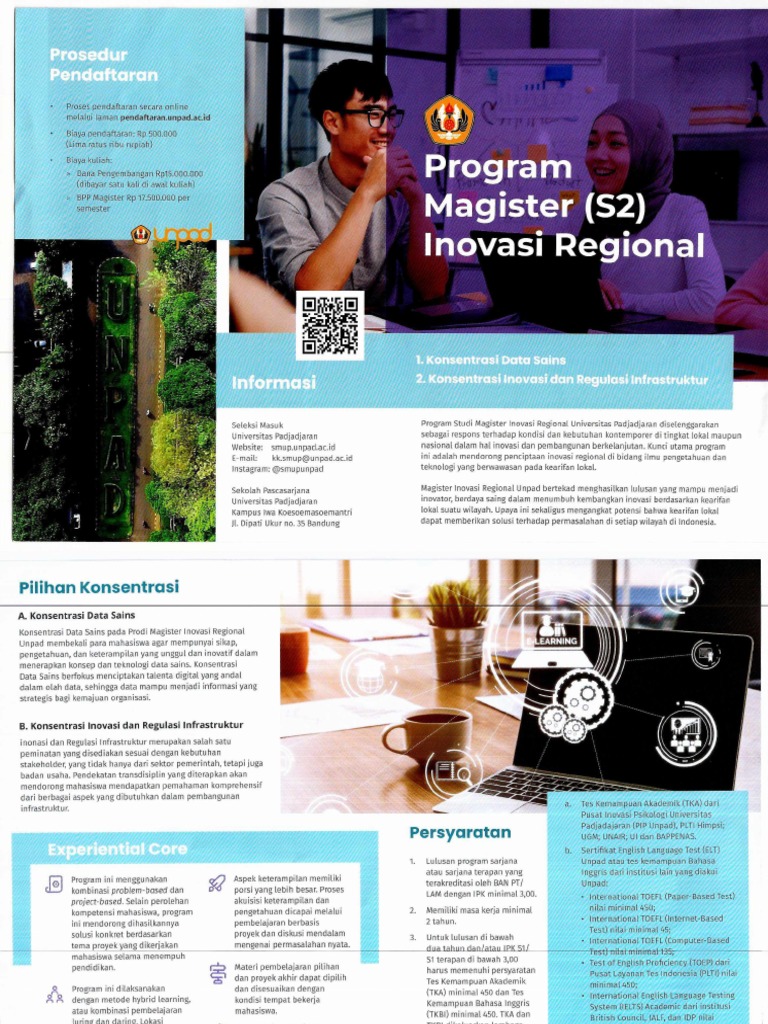 91505-Brosur_Program_Magister_Hybrid_Project-based_Learning_UNPAD | PDF