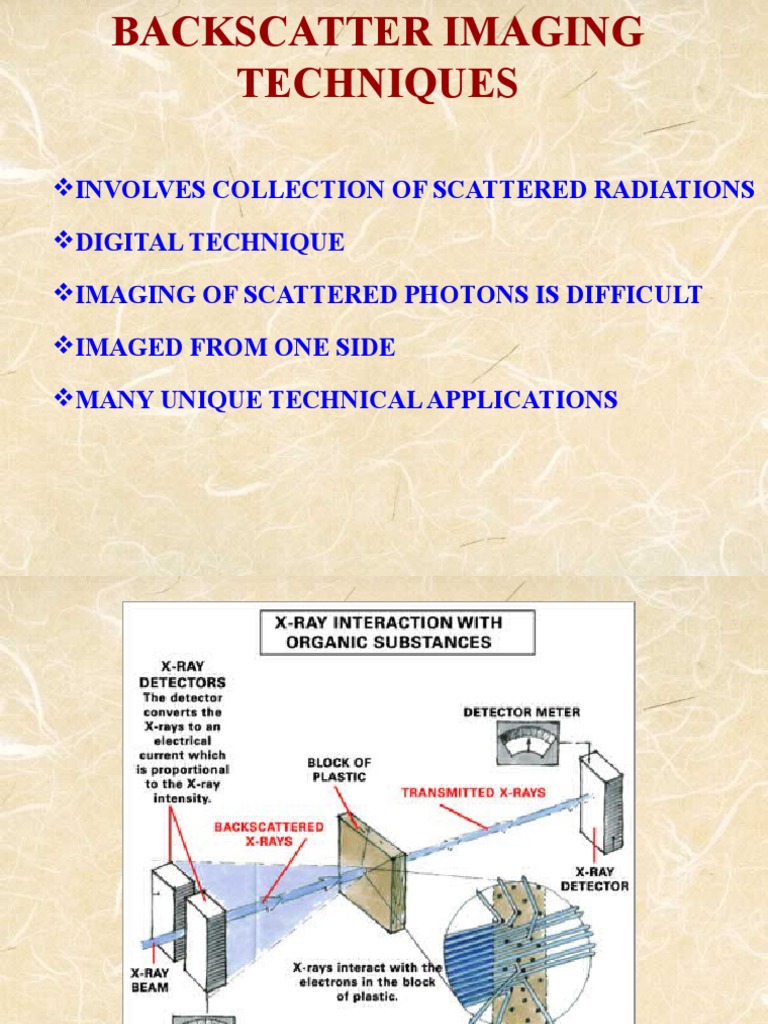 Asnt Backscatter Imaging Techniques PDF