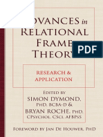 Investigación Reframing Relational Frame Theory Research PDF