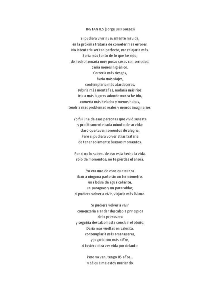 Jorge Luis Borges Instantes | PDF | Edipo | Mitología tebana