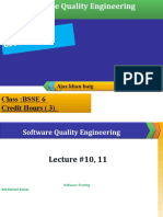 Lecture No 12,13-SoftwareTestingMethods - Strategies
