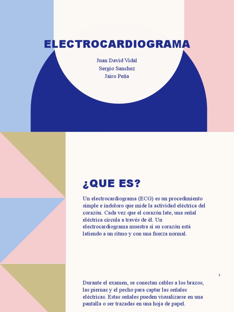 ELECTROCARDIOGRAMA | PDF | Electrocardiografia | Infarto de miocardio