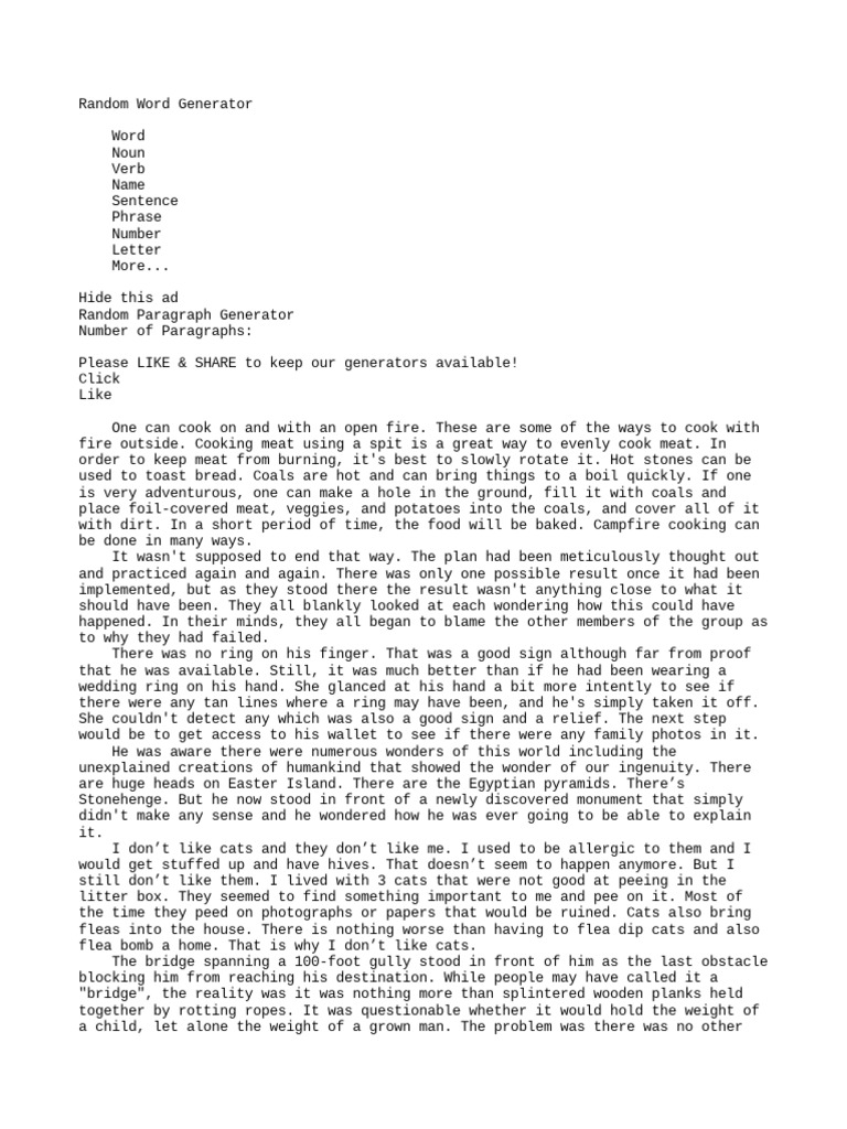 Quality Number 2 PDF Word Paragraph