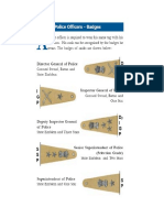 Rank of Police