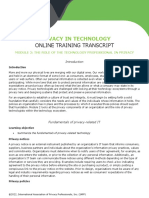 CIPT Onl Mod2Transcript PDF