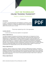 CIPT Onl Mod5Transcript PDF