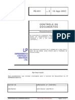 PG-001 - Controle de Documentos LP