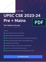 Weekly UPSC CSE 2023-24 Study Plan with Live Classes, Tests & Notes