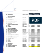 Tarifario Oficial PDF