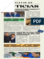 Infografía de Periódico Moderno Ordenado Colorido PDF