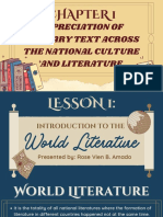 APPRECIATION OF LITERARY TEXT ACROSS THE NATIONAL CULTURE AND LITERATURE_Introduction to the World Literature.pdf